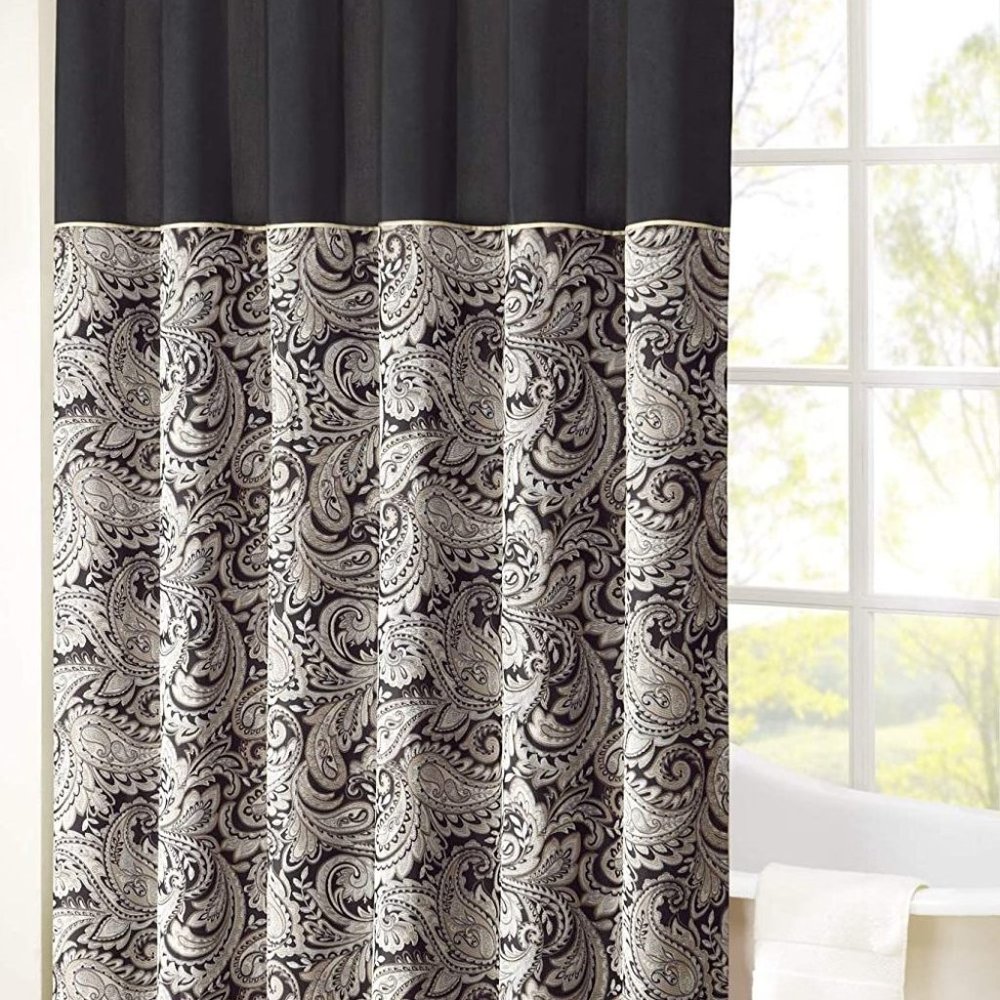 Madison Park Aubrey Shower Curtain